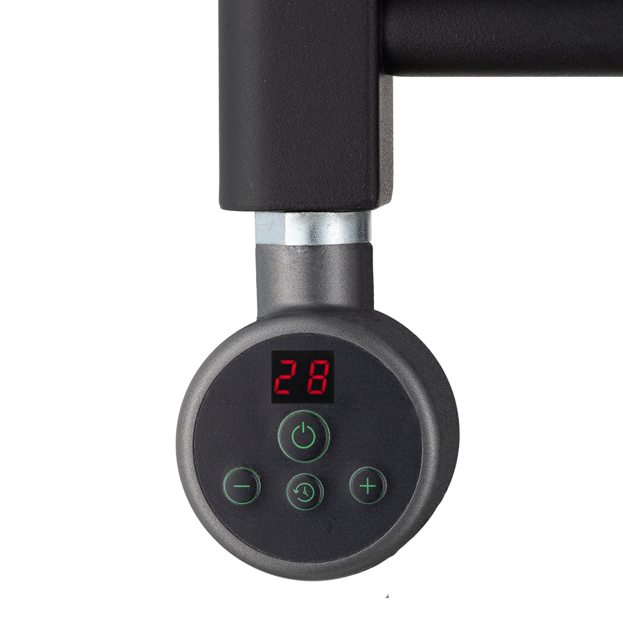 Ecoradco Sun Digital Element - Digital Towel Radiator Control Unit in Anthracite Finish