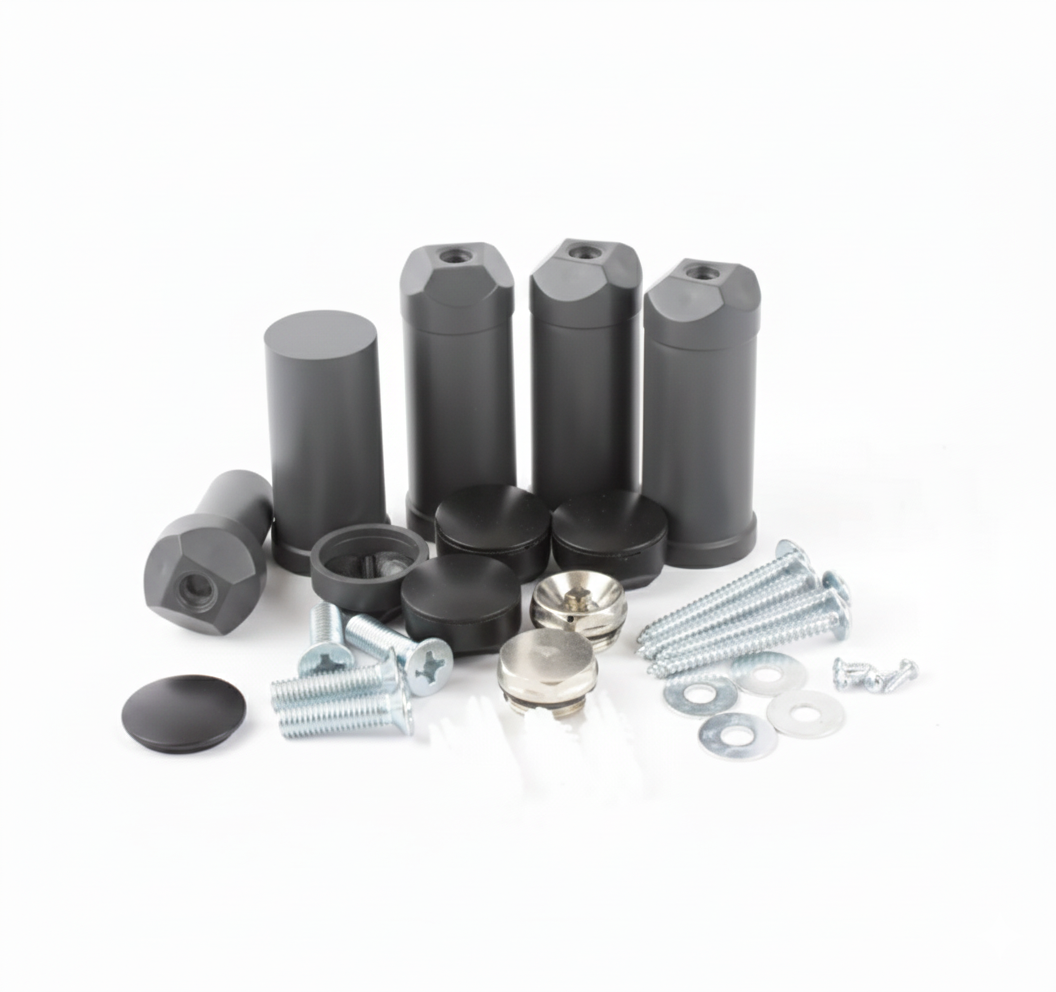 1200x300mm Anthracite Dual Fuel Flat Towel Rail Radiator