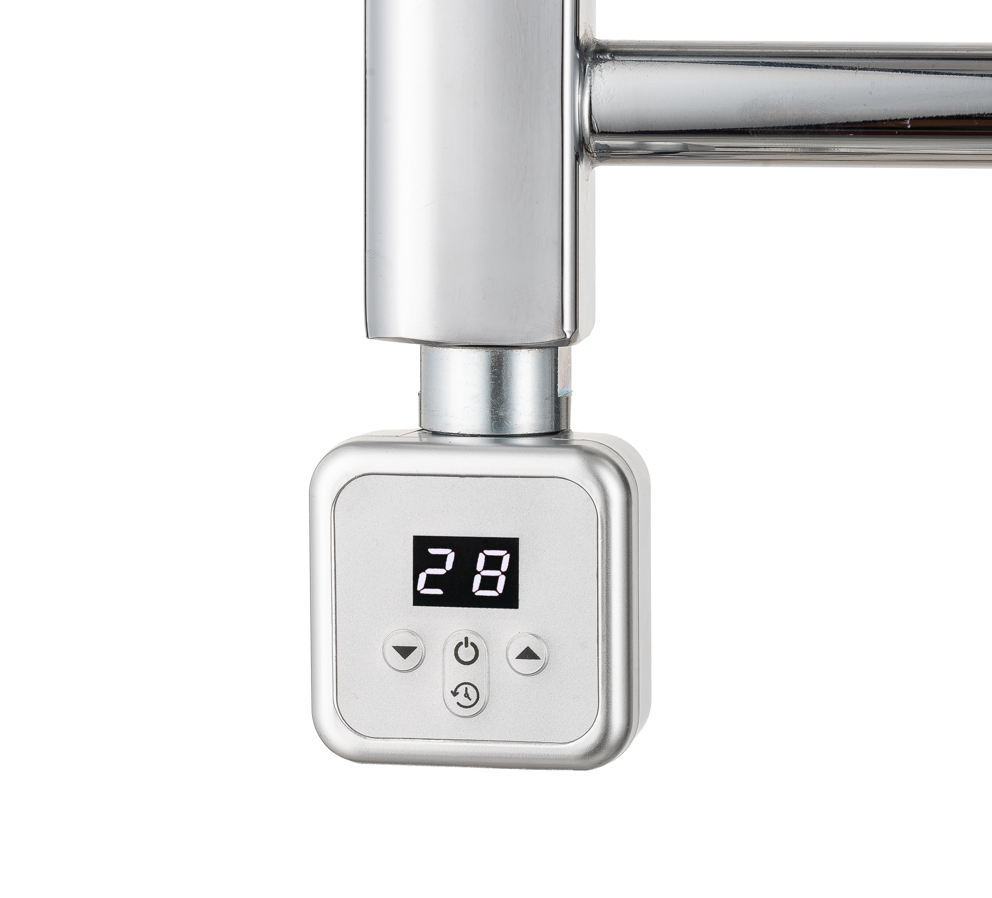 Digital SQ Thermostatic Heating Element – Built-in Timer & External Timer Compatible in Chrome Finish