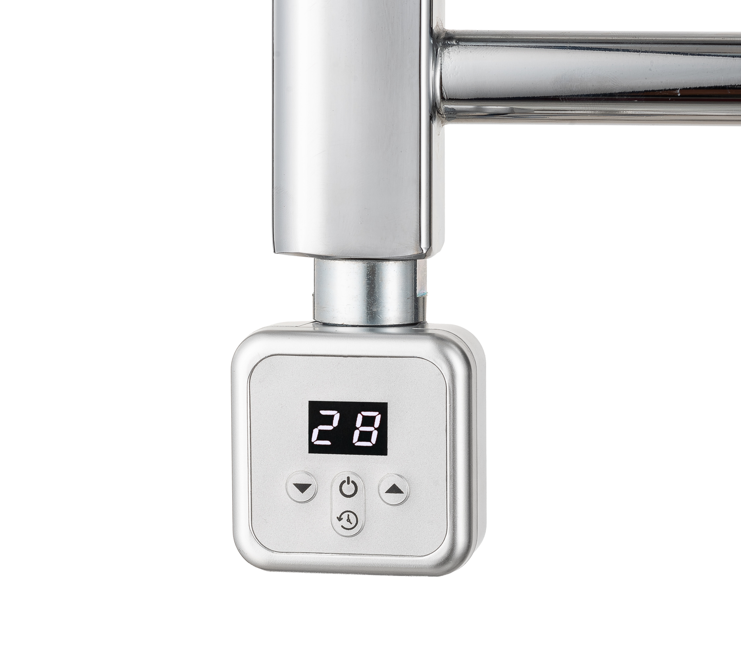 Digital SQ Thermostatic Heating Element – Built-in Timer & External Timer Compatible in Chrome Finish