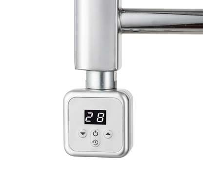 Digital SQ Thermostatic Heating Element – Built-in Timer & External Timer Compatible in Chrome Finish