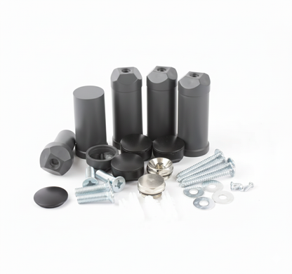 1200x300mm Anthracite Dual Fuel Flat Towel Rail Radiator