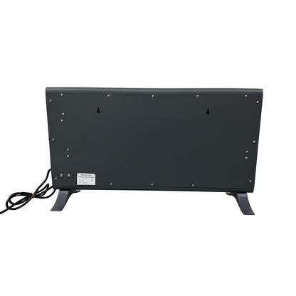 Ecoradco Convector Electric Radiator With Thermostatic Control - Rear View